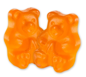Albanese Ornery Orange Gummi Bears gummy candy