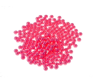 Bright Pink Shimmer Pearls 