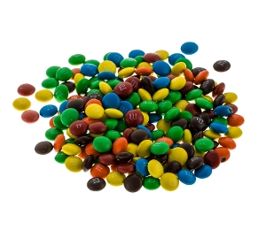 M&M's Mini Milk Chocolate Bulk candy great for topping, baking and available in party size