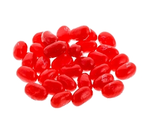 Jelly Belly Very Cherry Beans  candy in red