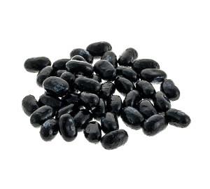 Jelly Belly Licorice Beans  candy in black