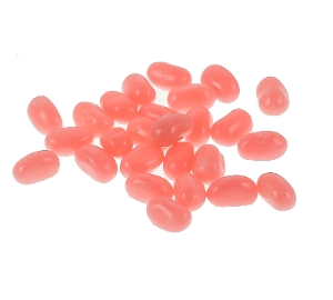 Jelly Belly Bubble Gum  candy in pink